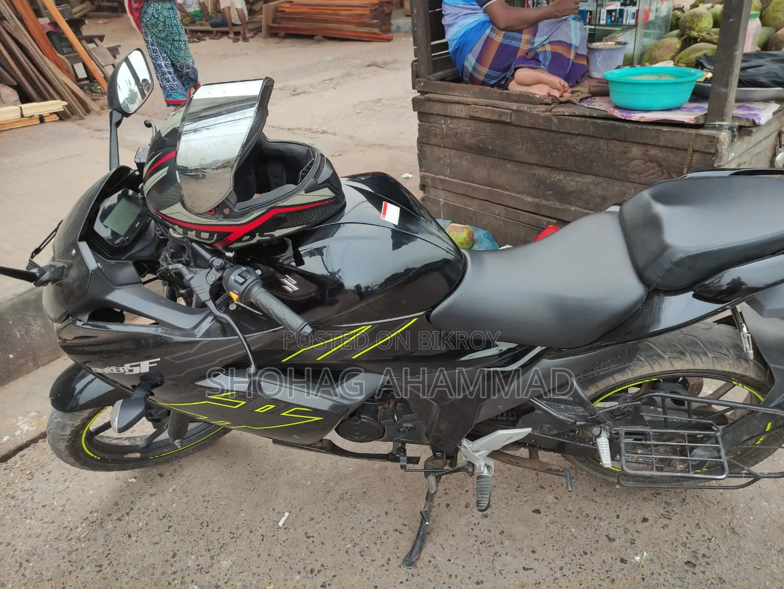 Suzuki Gixxer SF 2023 Black