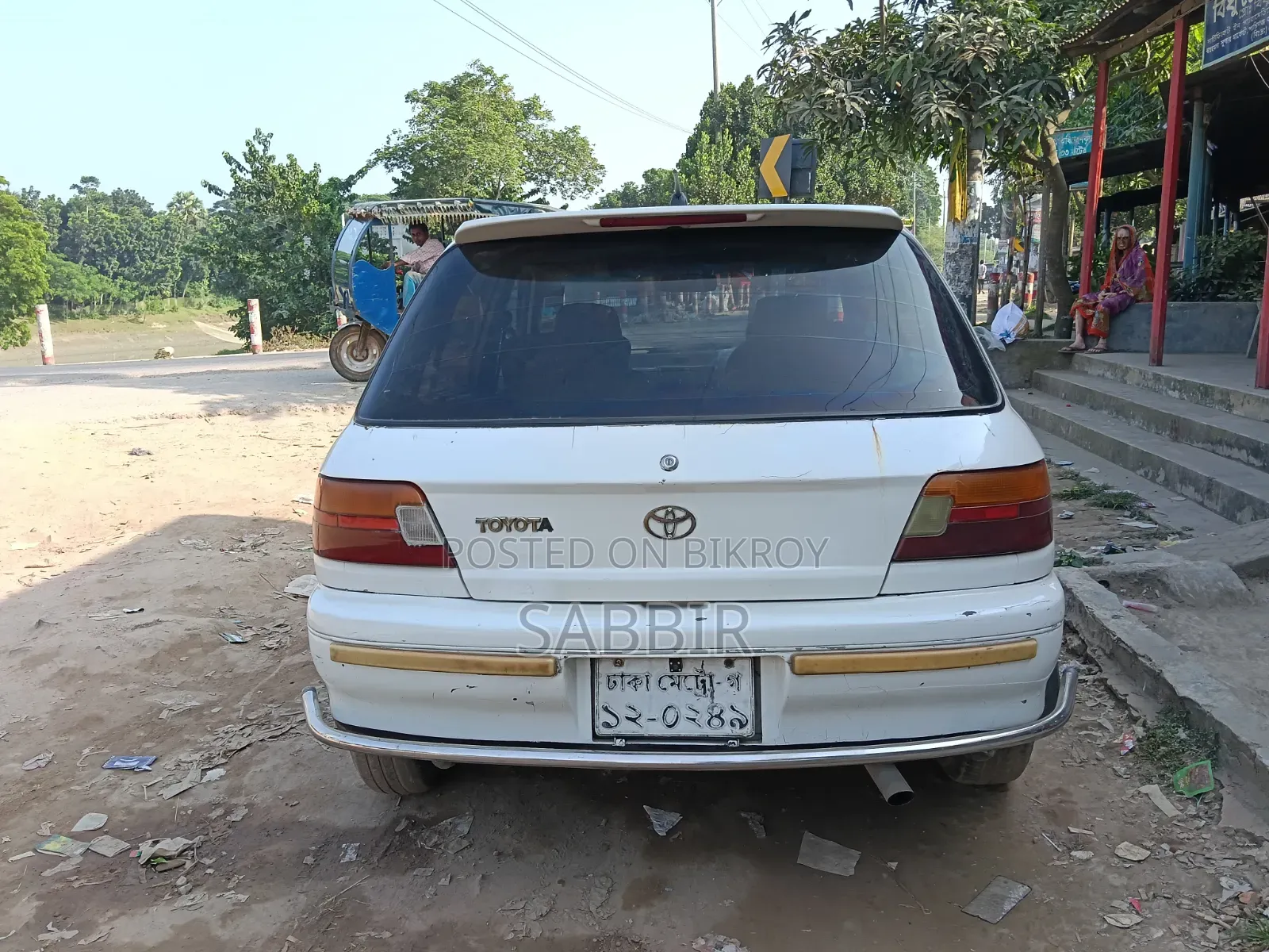 Toyota Starlet 1.3 1990 White