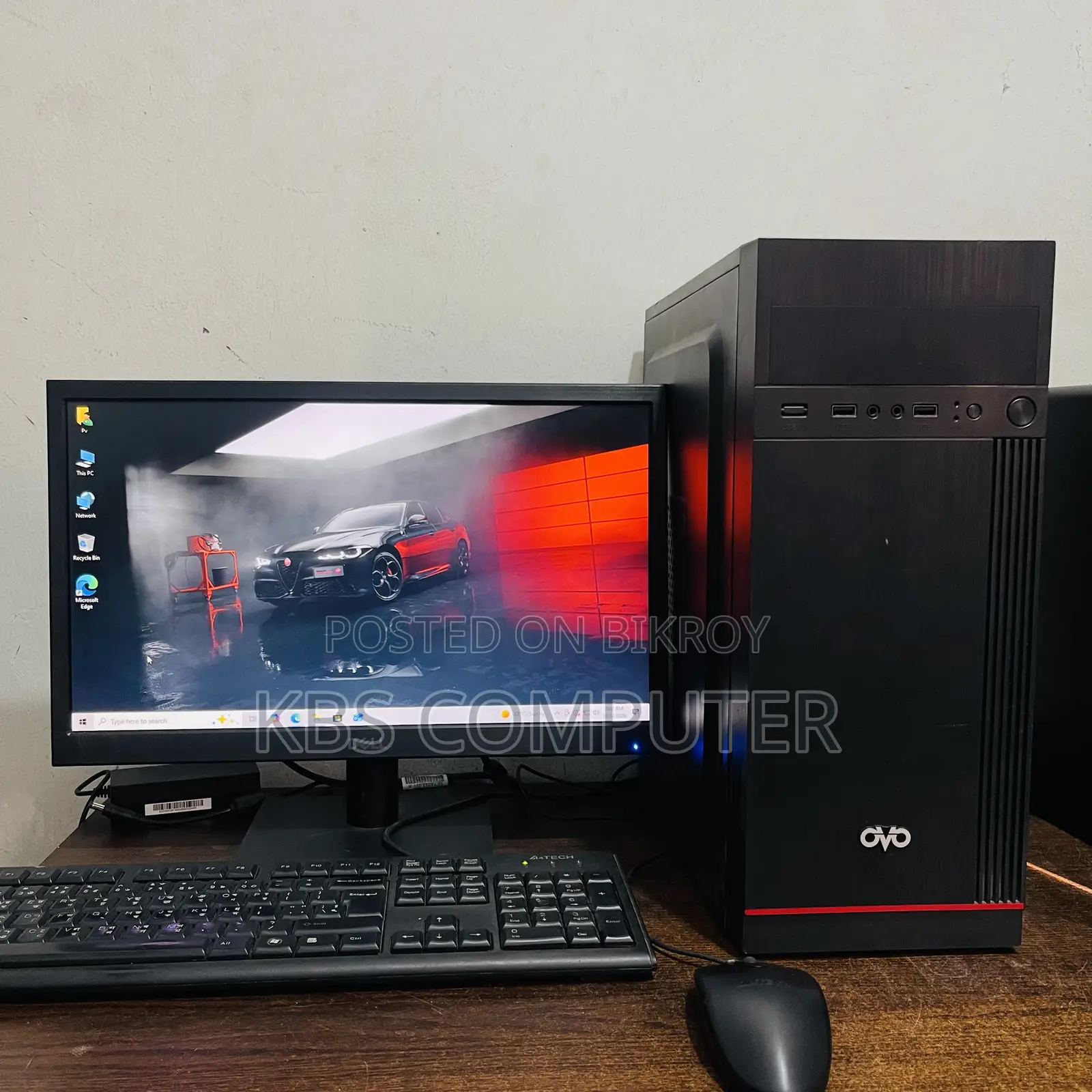 Desktop Computer Gigabyte 4GB Intel Core i3 SSD 128GB