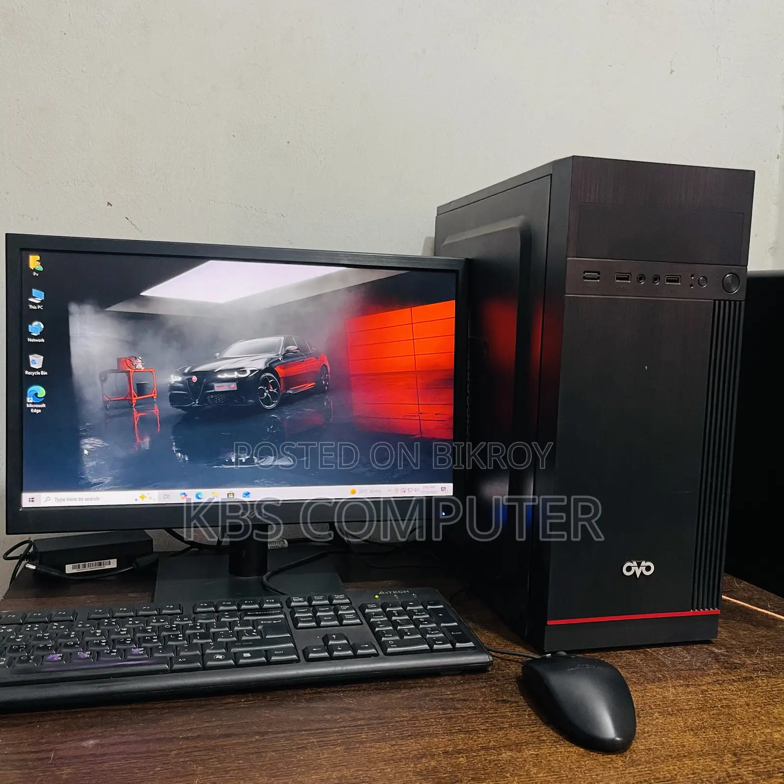 Desktop Computer Gigabyte 4GB Intel Core i3 SSD 128GB