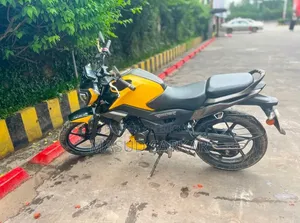 New TVS Raider 125 2022 Yellow