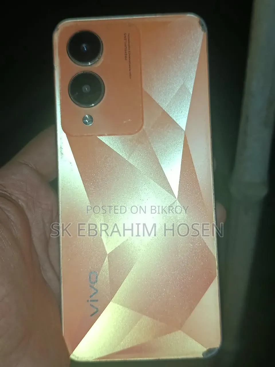 Vivo Y17s 128 GB Yellow