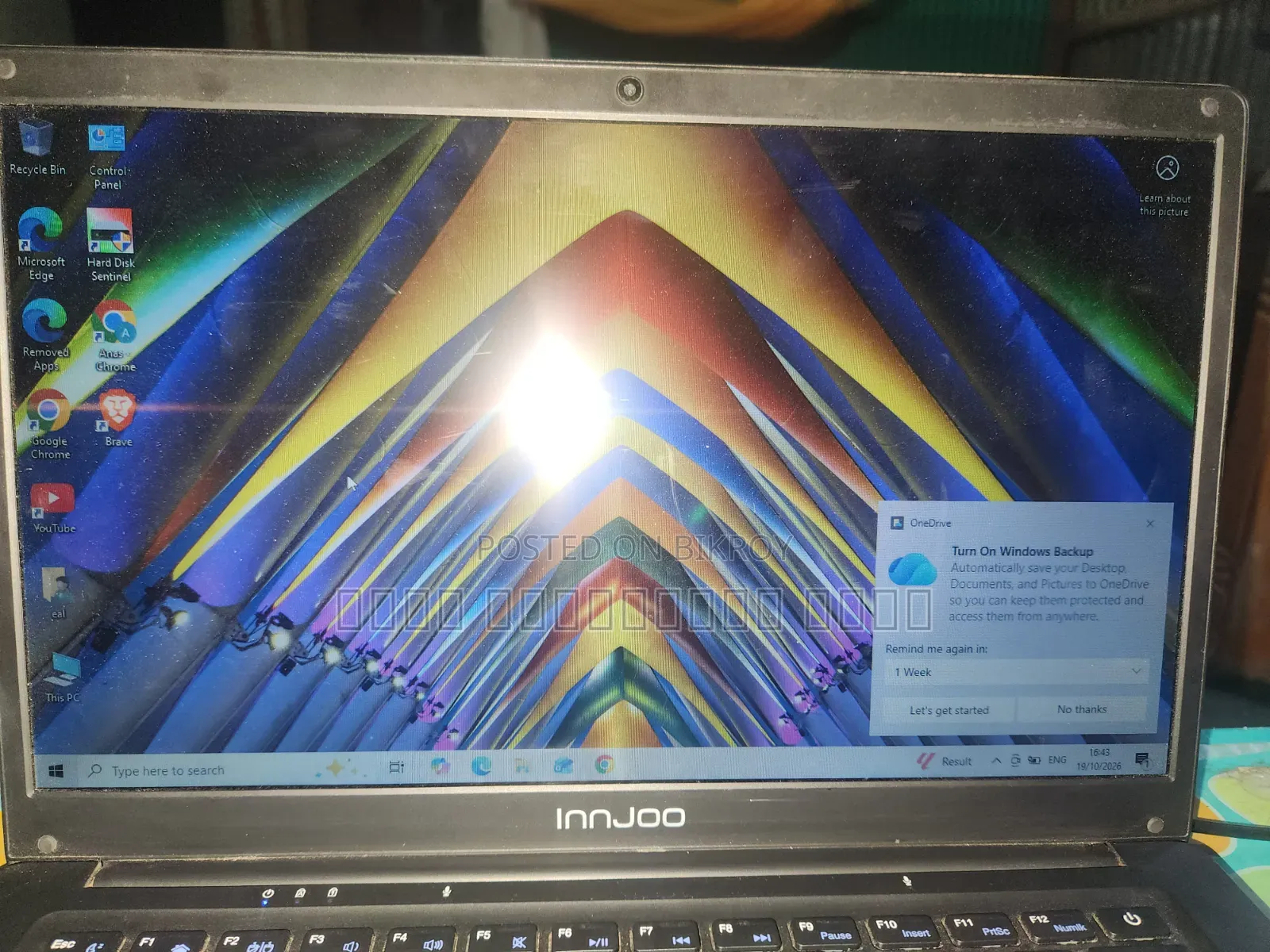 Laptop 4GB Intel Pentium SSD 256GB