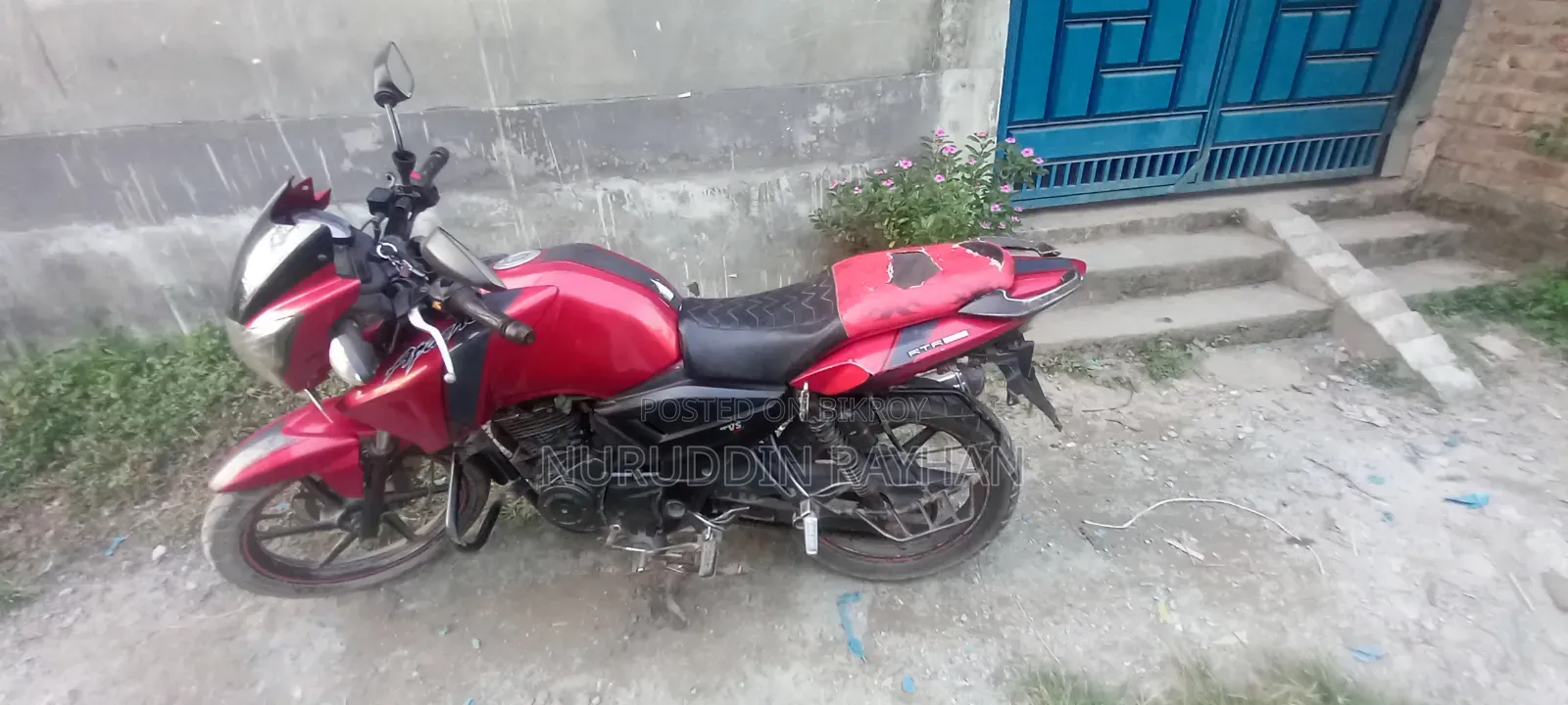 TVS Apache RTR 160 2V 2015 Red