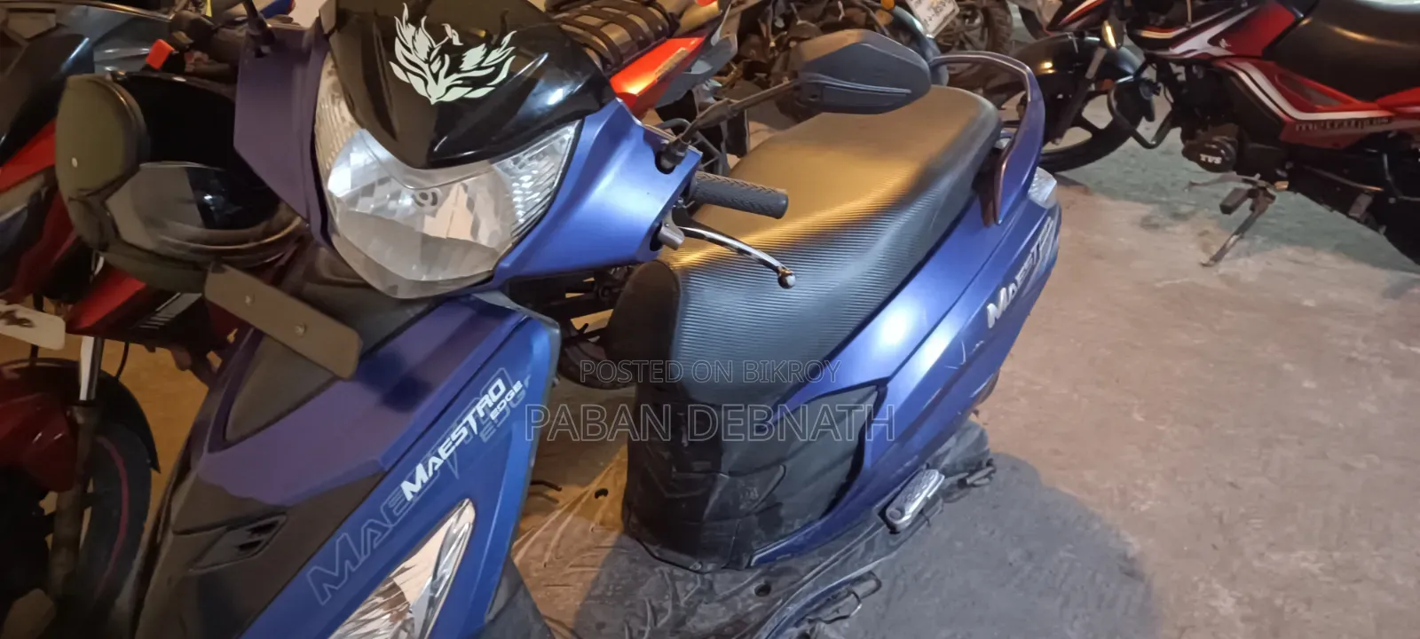 Hero Maestro Edge 110 2019 Purple