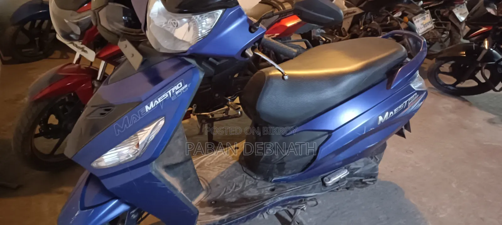 Hero Maestro Edge 110 2019 Purple