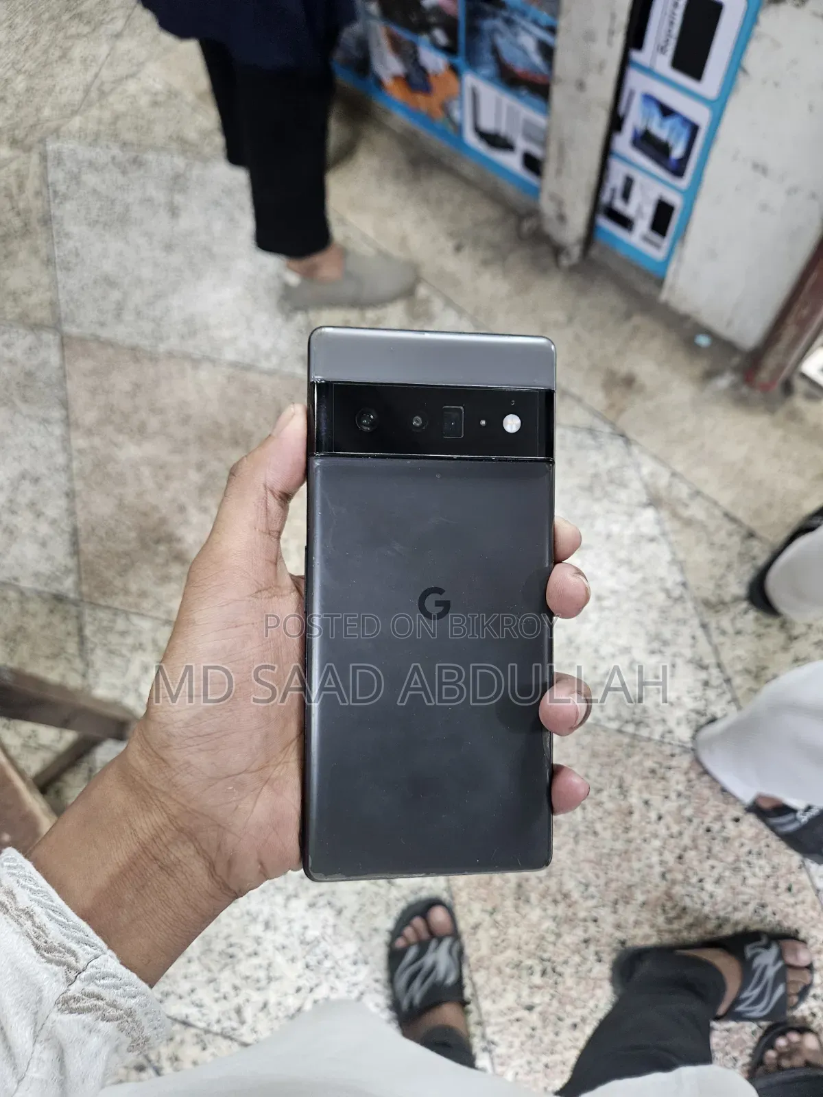 গুগল পিক্সেল ৬ প্রো ১২৮ জিবি ব্ল্যাক