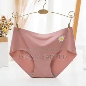 Seamless Ice Silk Panties for Women Breathable Low-Rise Briefs