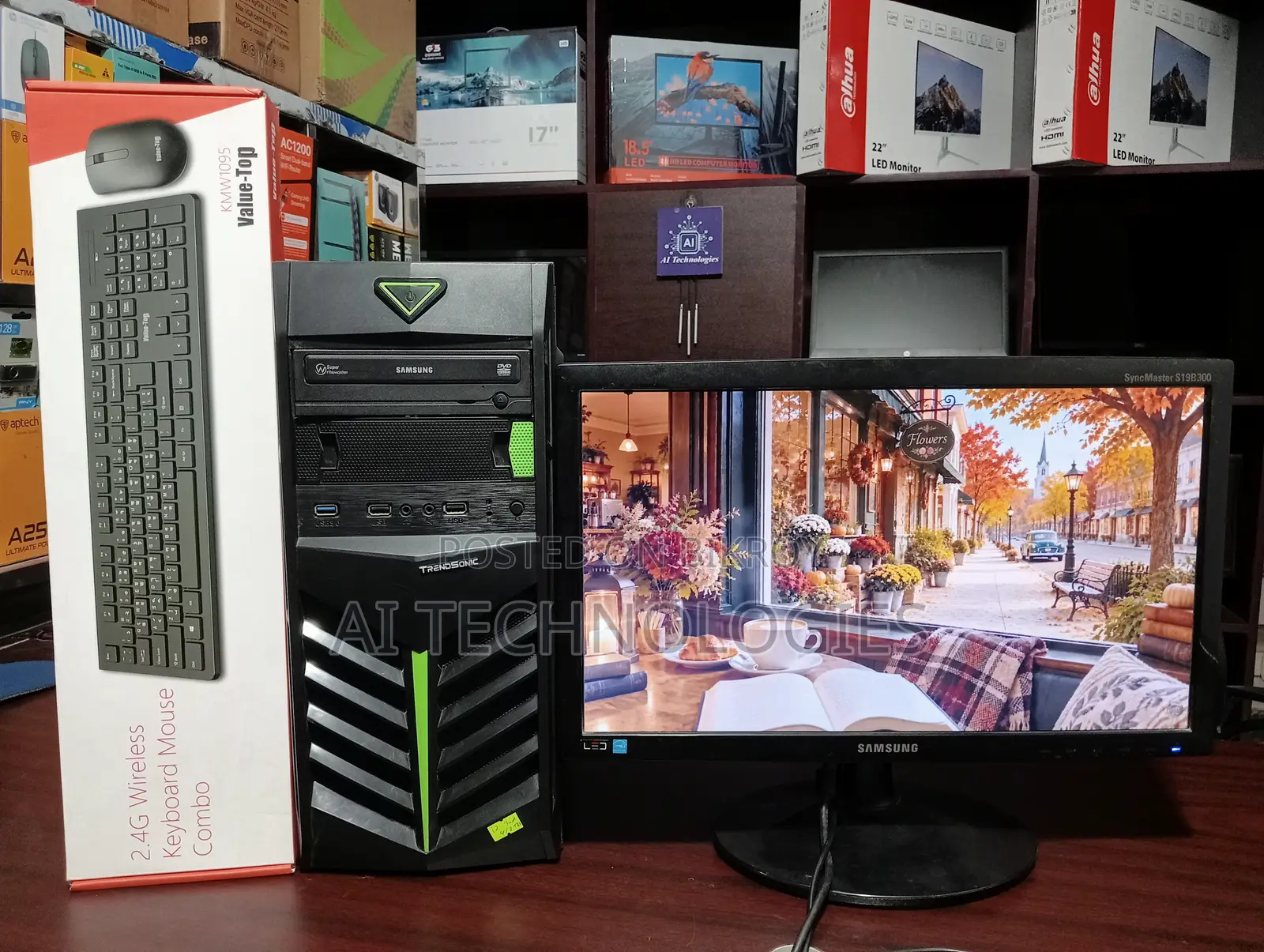 Desktop Computer Gigabyte 4GB Intel Core i7 HDD 500GB