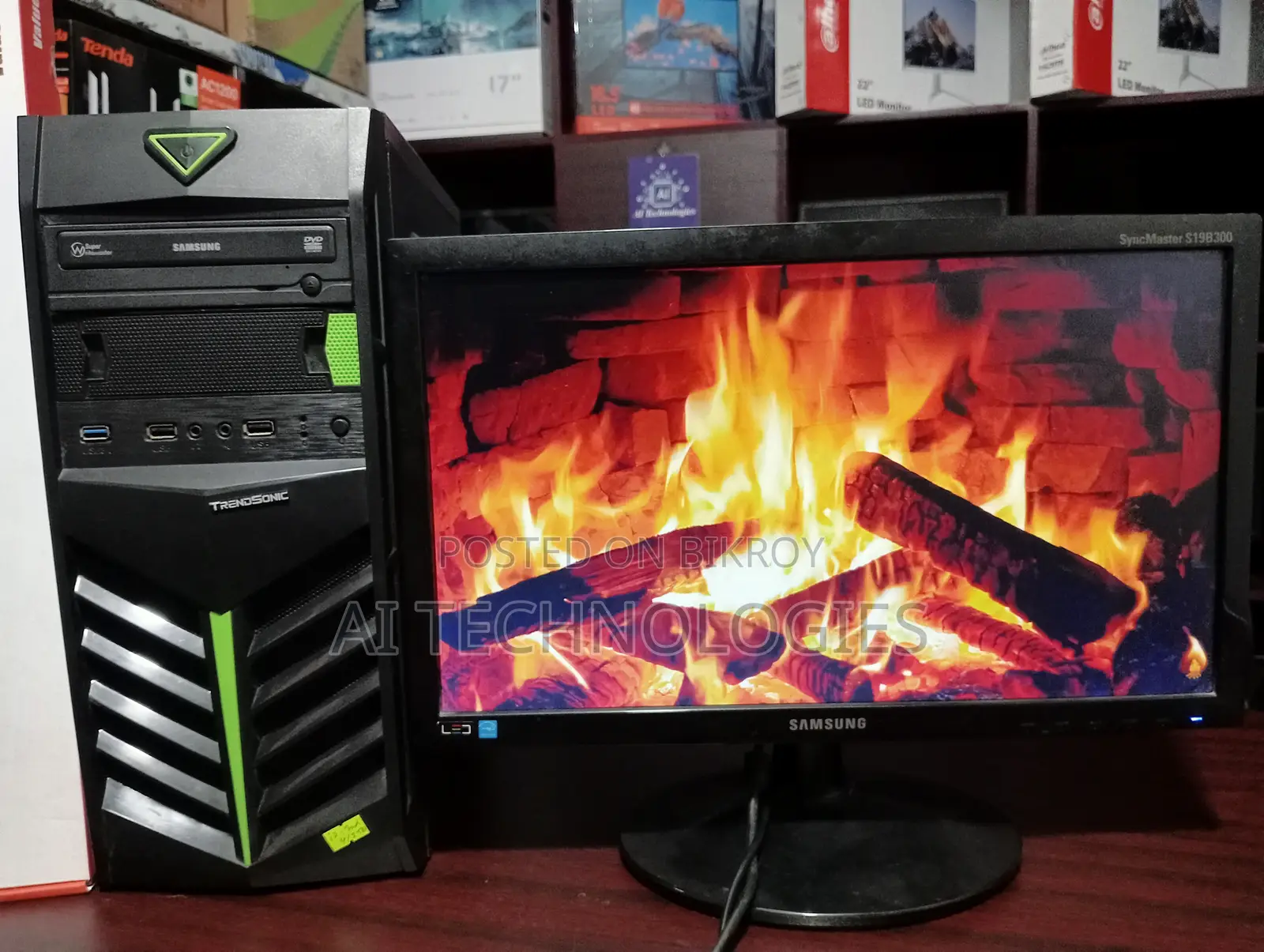 Desktop Computer Gigabyte 4GB Intel Core i7 HDD 500GB