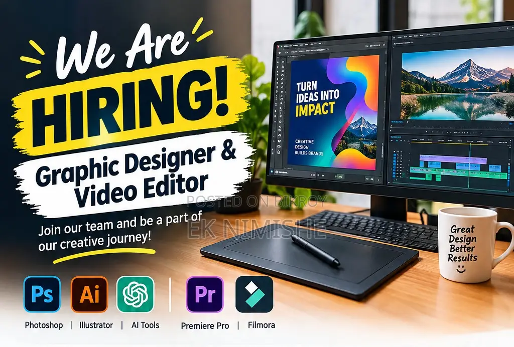 Graphic Designer & Video Editor