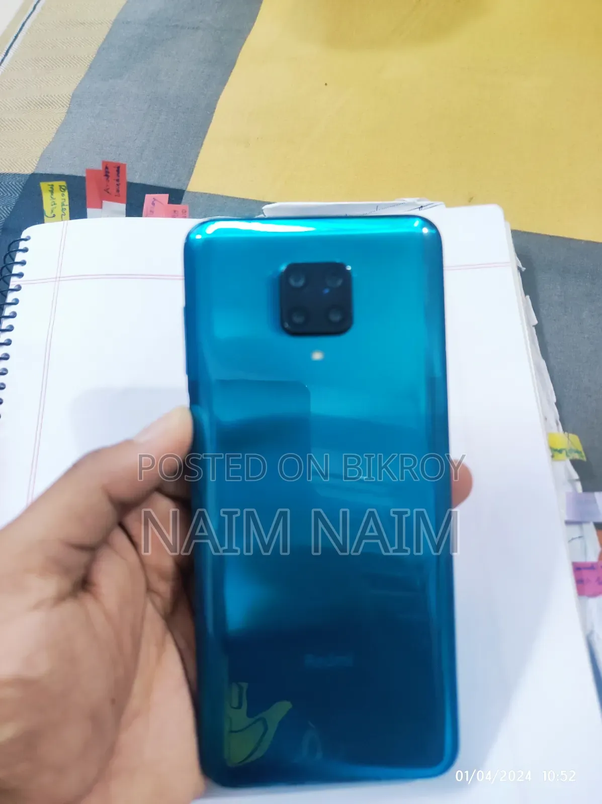 সিয়োমি রেডমি নোট ৯ প্রো ১২৮ জিবি সবুজ