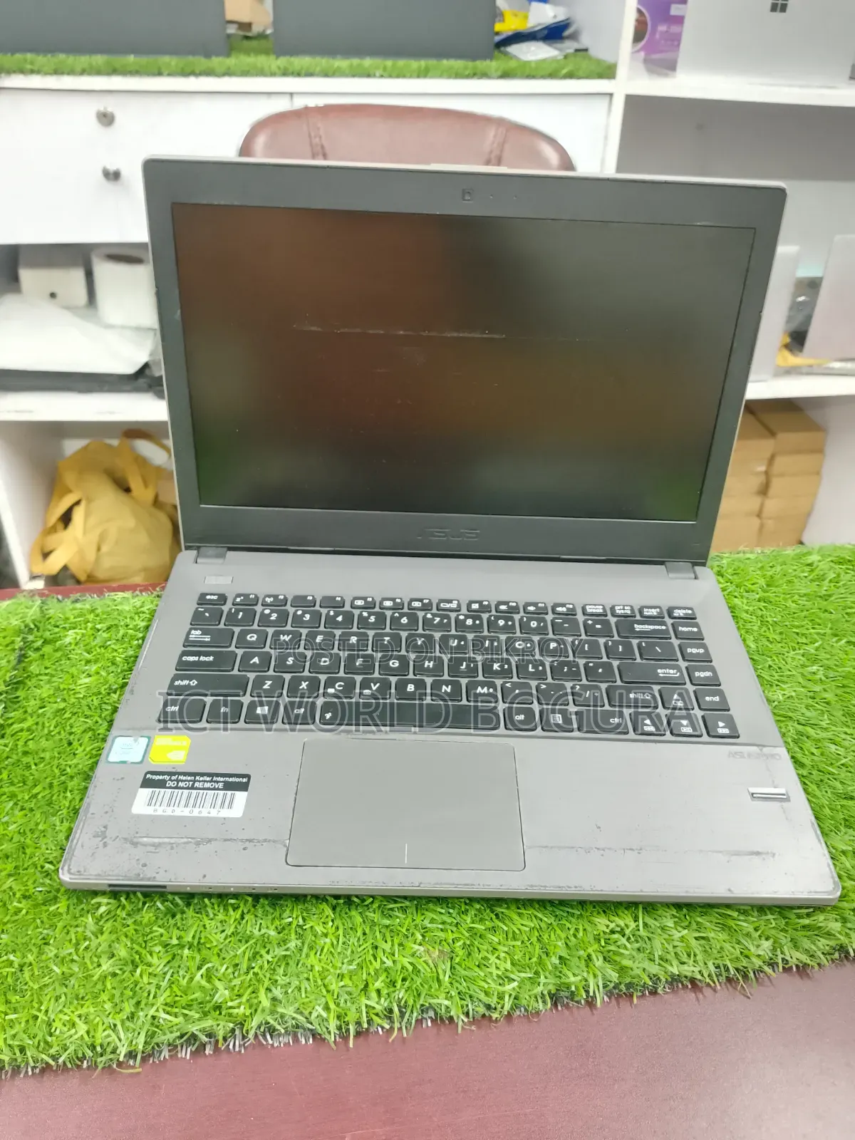 Laptop Asus 4GB Intel Core i7 SSD 128GB