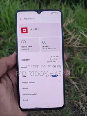 OnePlus 7T 128 GB Blue