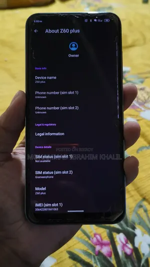 Symphony Z60 64 GB Blue