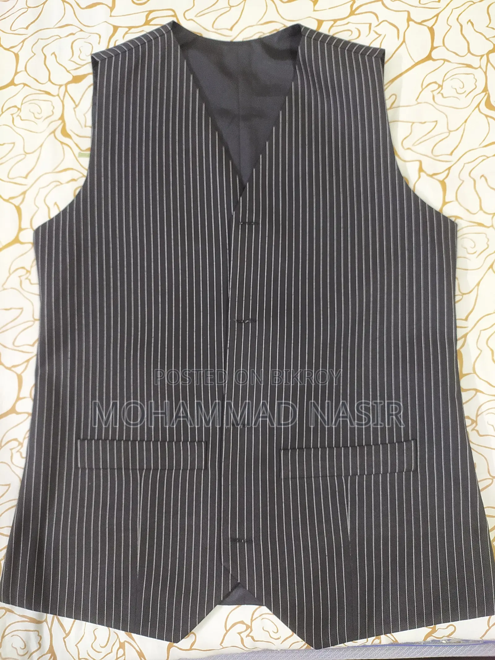 Vest Coat Black