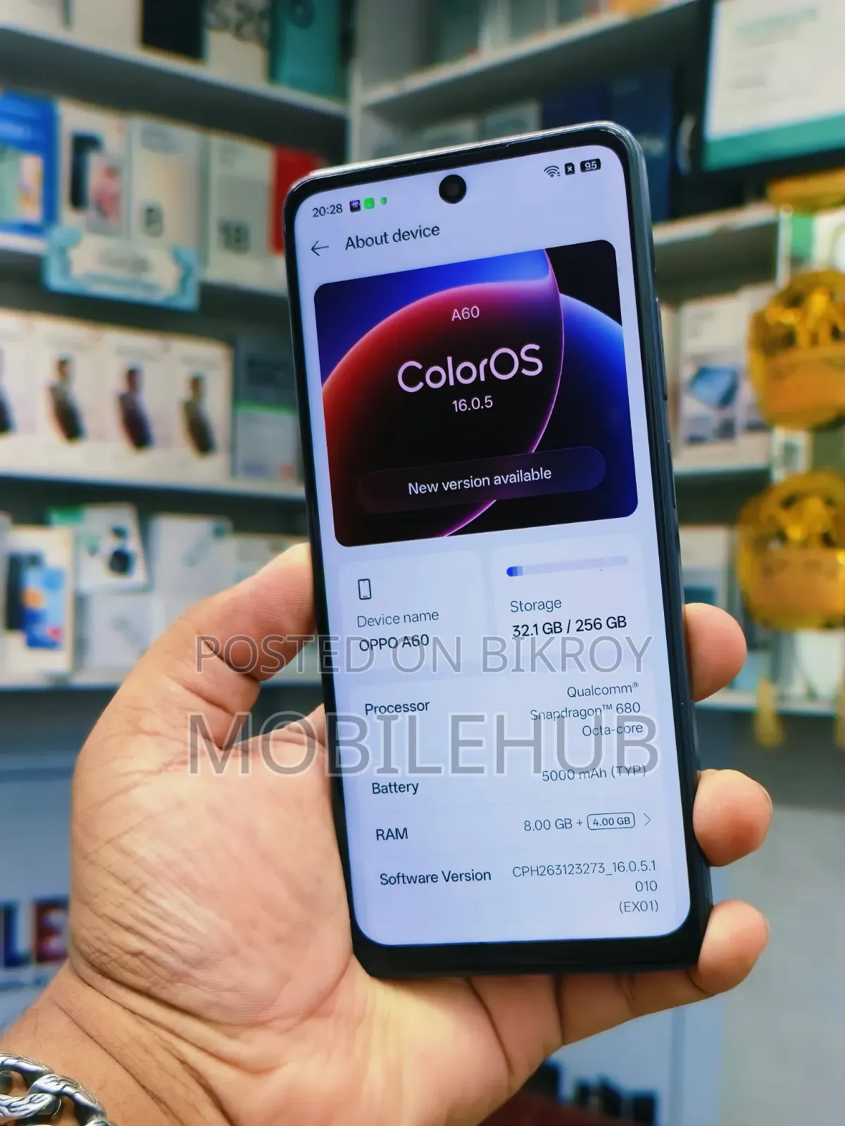 Oppo A60 256 GB Black