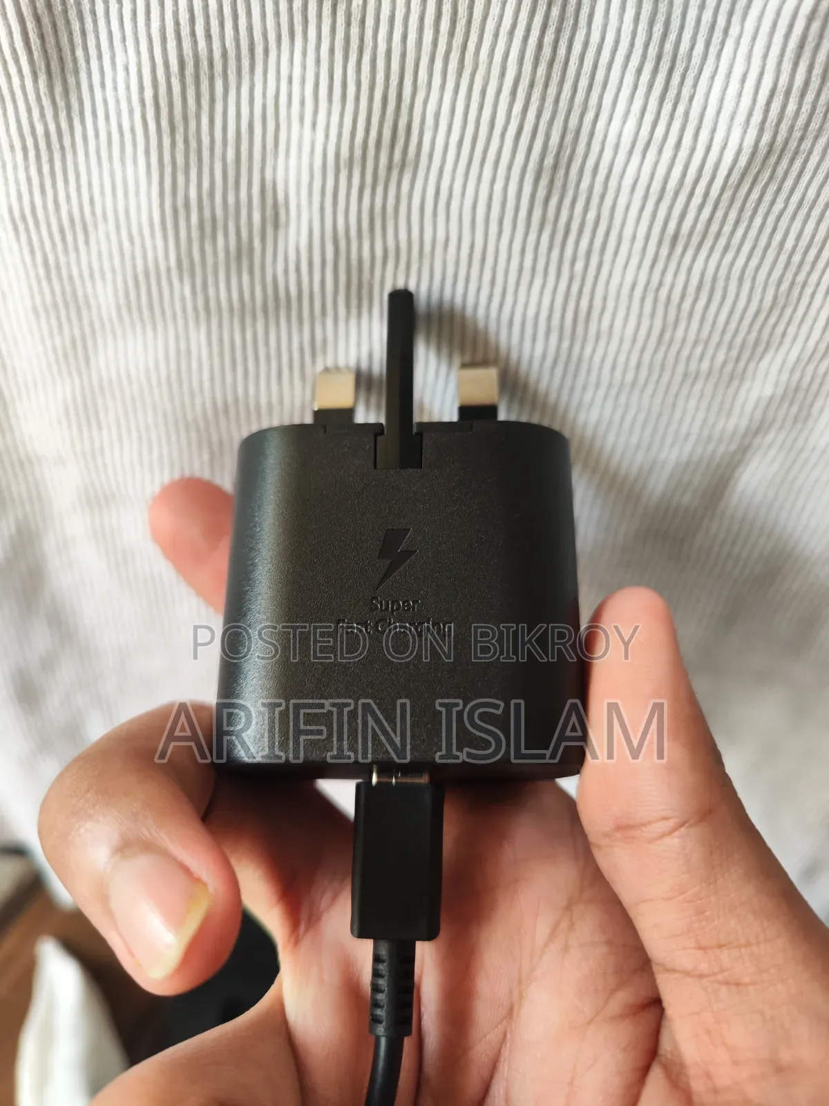 ব্যবহৃত স্যামসাং ২৫ডব্লিউ অরিজিনাল চার্জার