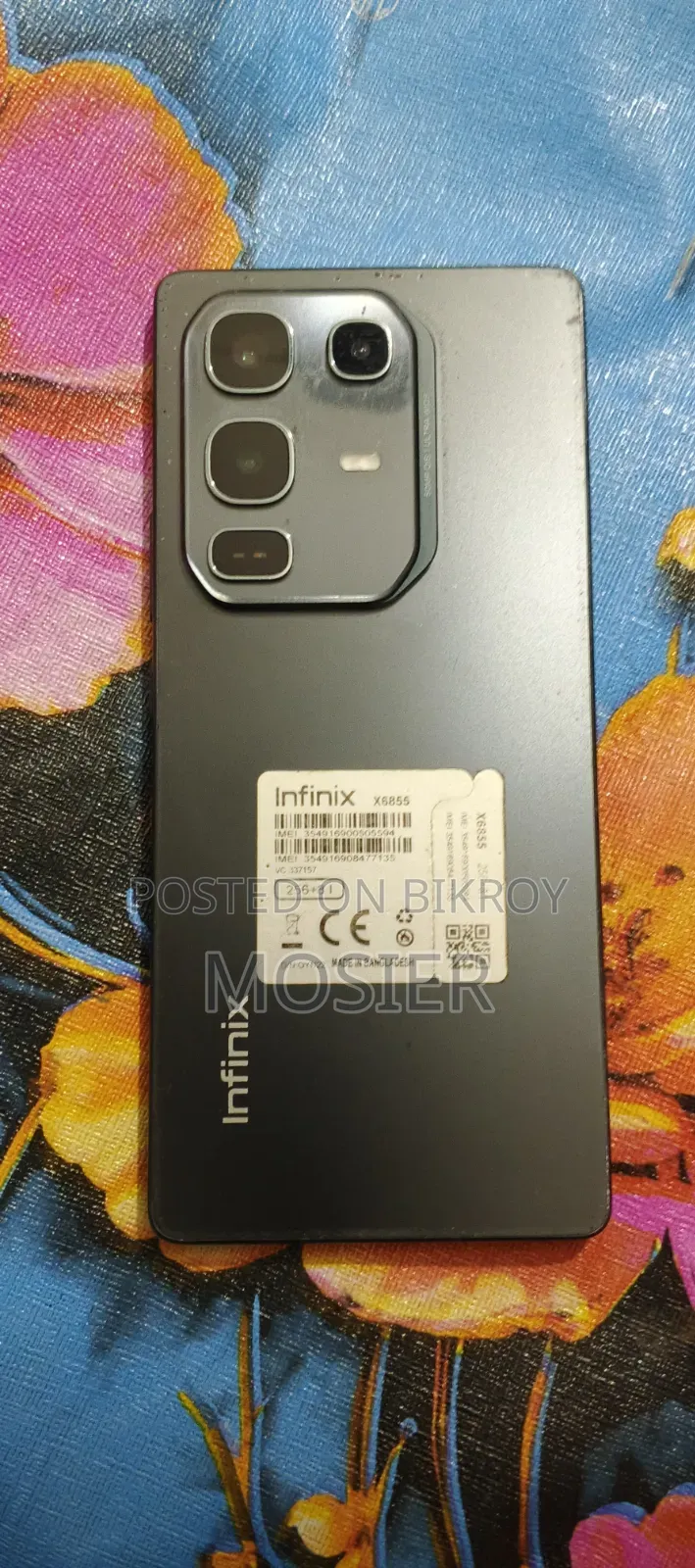 Infinix Note 50 Pro 256 GB Black