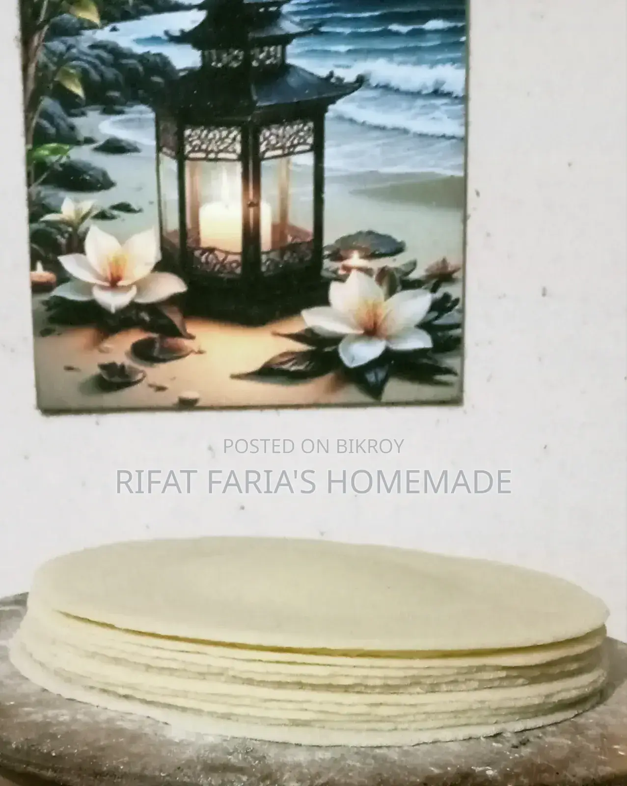 Homemade Instant Roti (Home-made white flour and red flour roti)