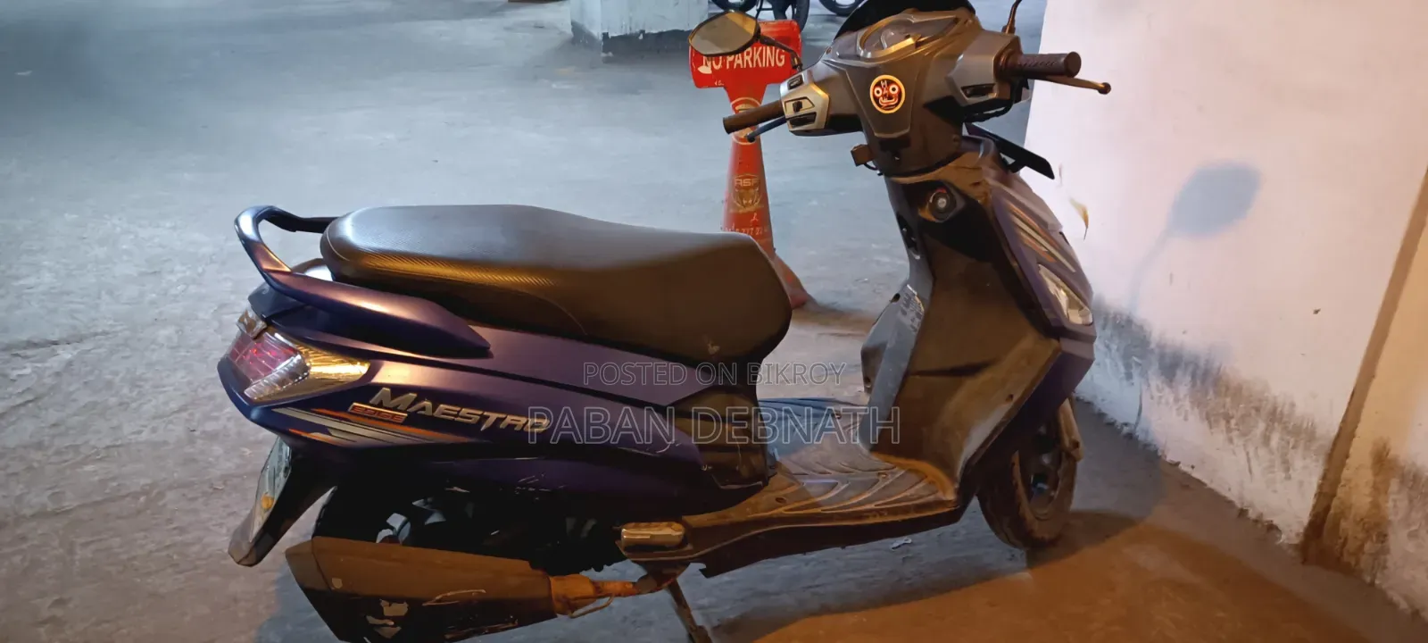 Hero Maestro Edge 110 2019 Purple