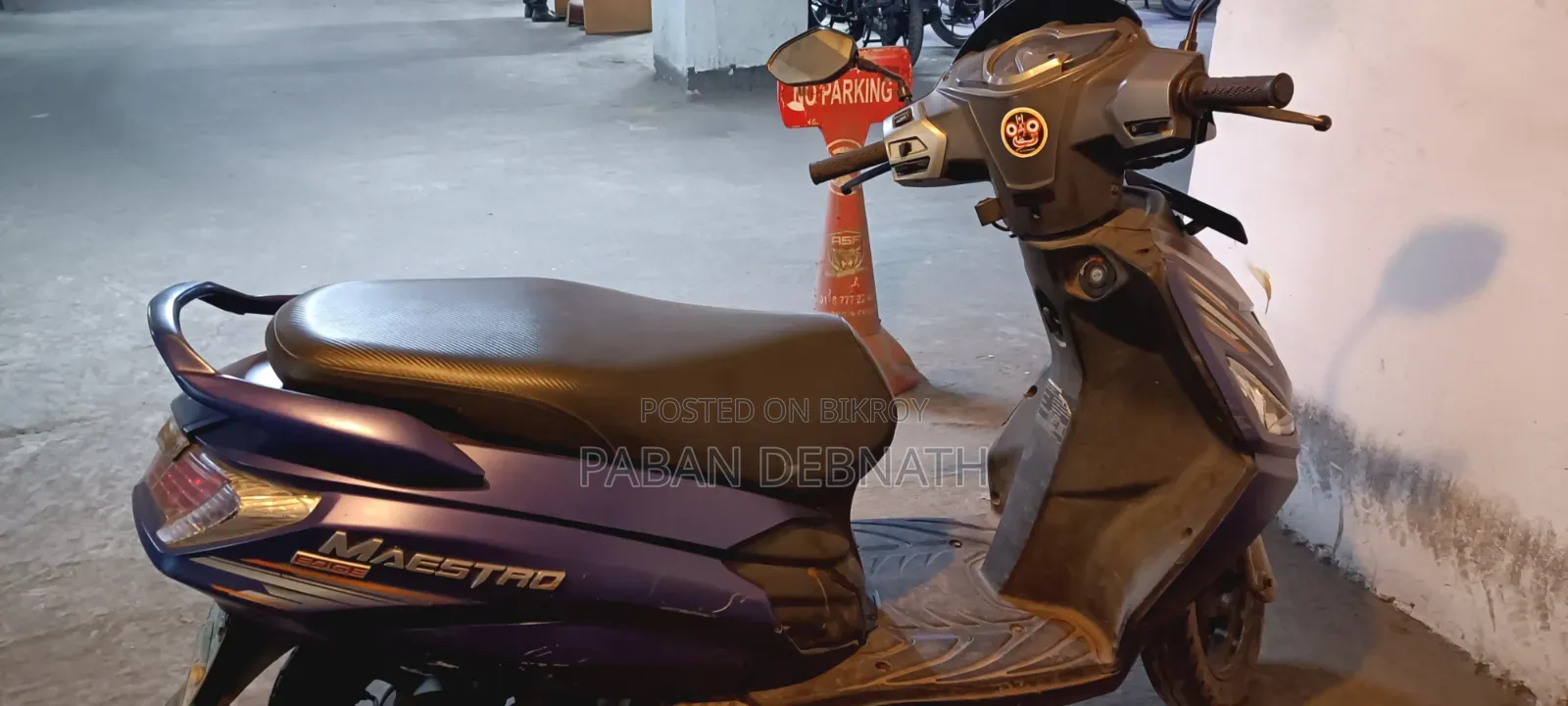 Hero Maestro Edge 110 2019 Purple