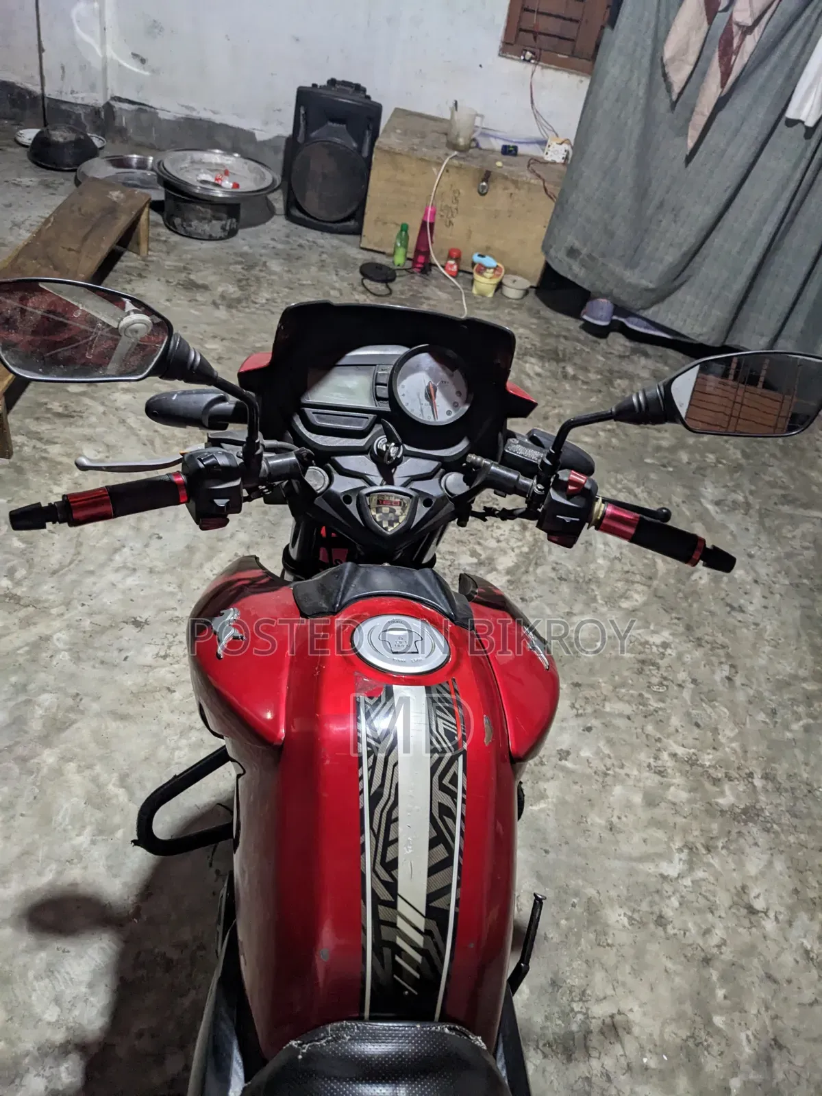 TVS Apache RTR 160 2V 2017 Red