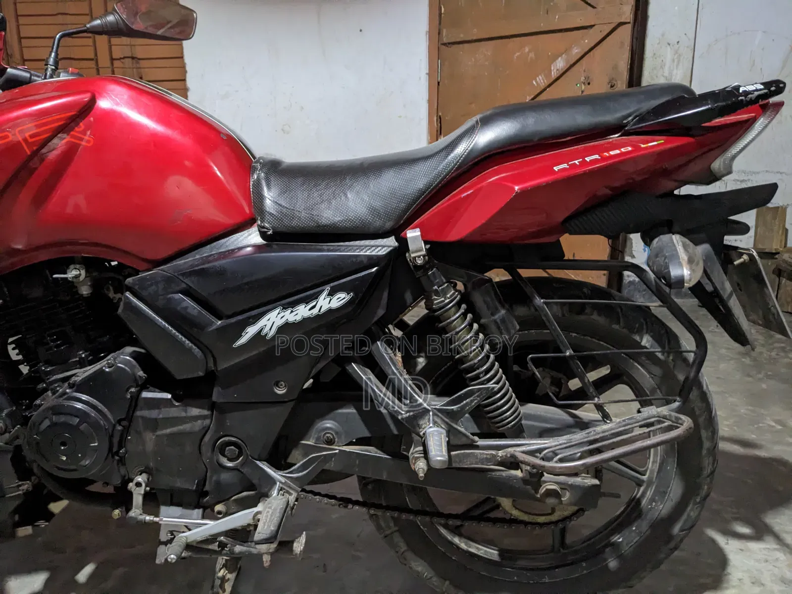 TVS Apache RTR 160 2V 2017 Red