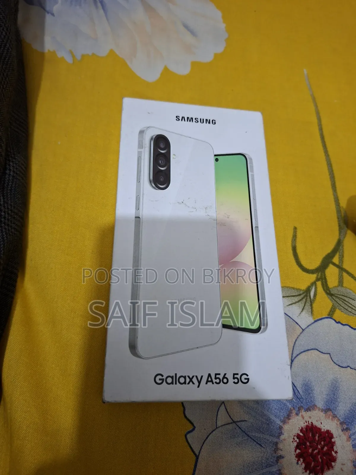স্যামসাং গ্যালাক্সি এ৫৬ ২৫৬ জিবি হোয়াইট