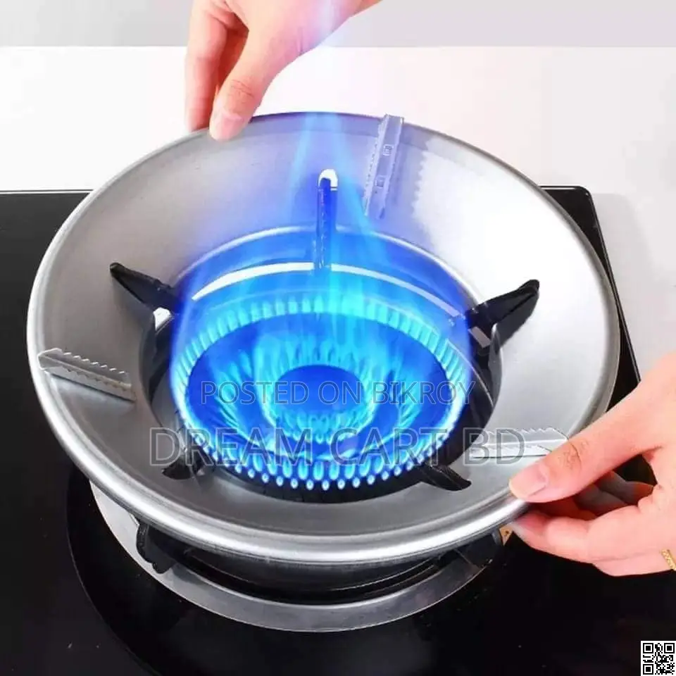 2PCS Gas Stove Energy Saver Cover Ring Stand