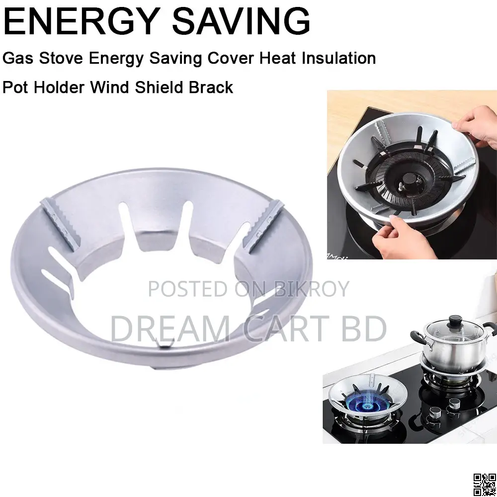 2PCS Gas Stove Energy Saver Cover Ring Stand