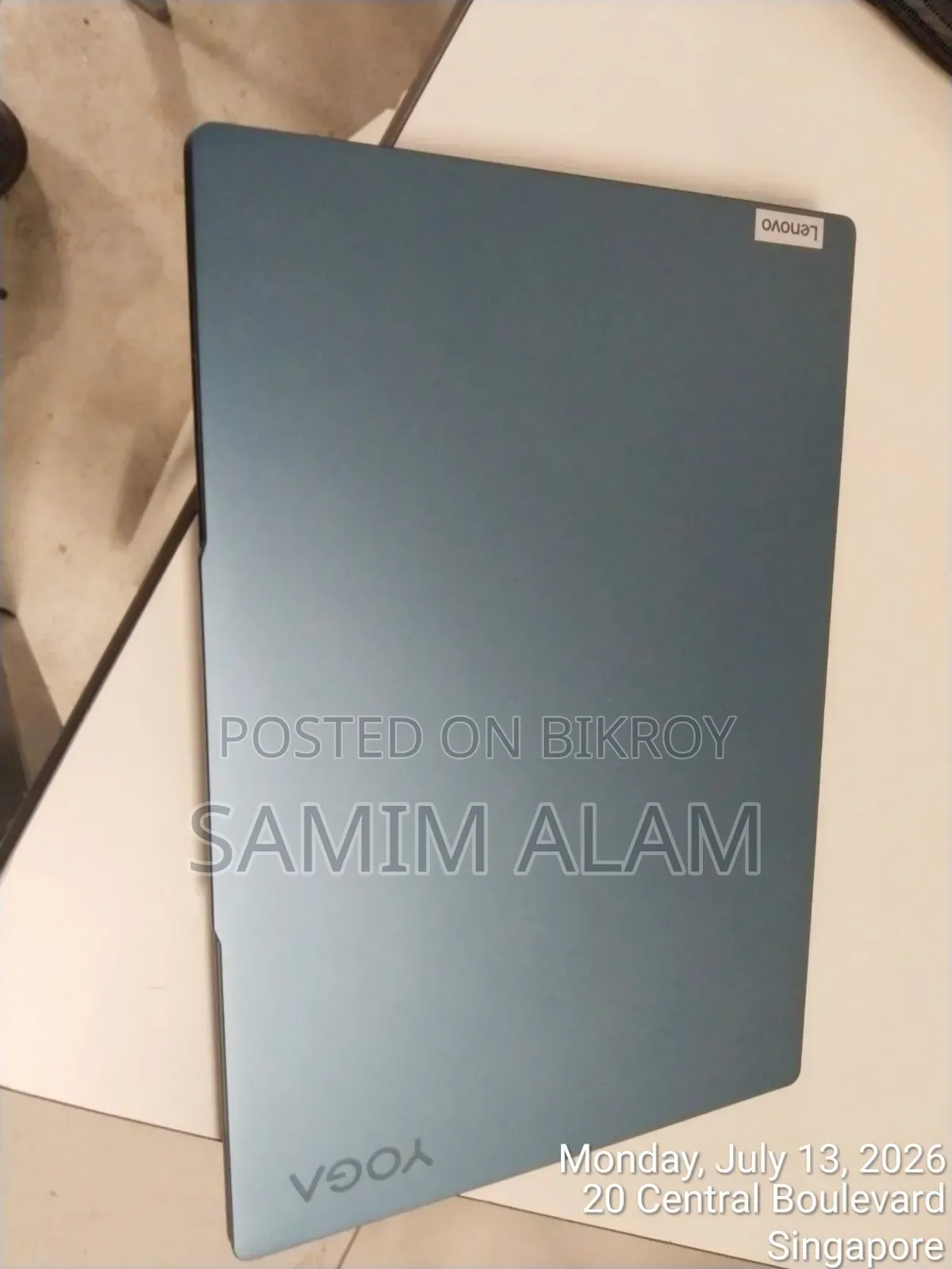 ল্যাপটপ লেনোভো ইয়োগা সেভেন আই ১৬জিবি এএমডি রাইজেন ৭ এসএসডি ৫১২জিবি