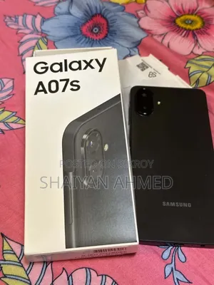 New Samsung Galaxy A07 5G 128 GB Black
