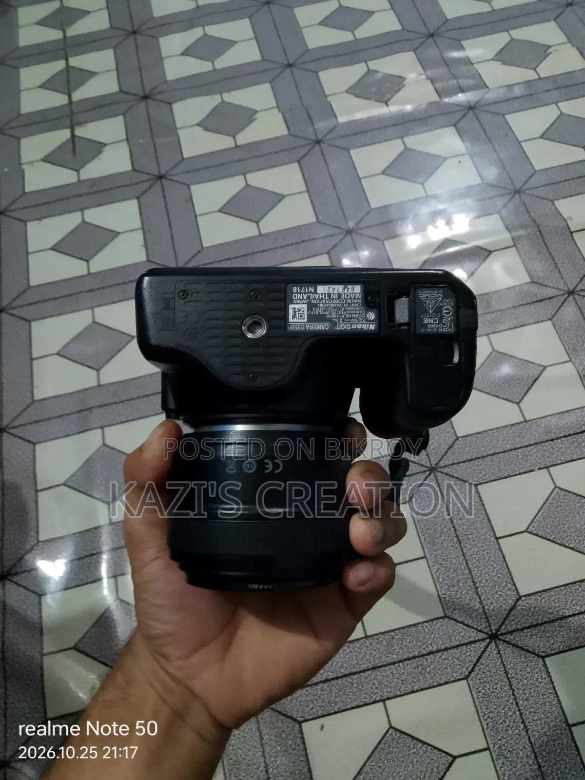 Nikon D3400 With 50mm Prime Lens