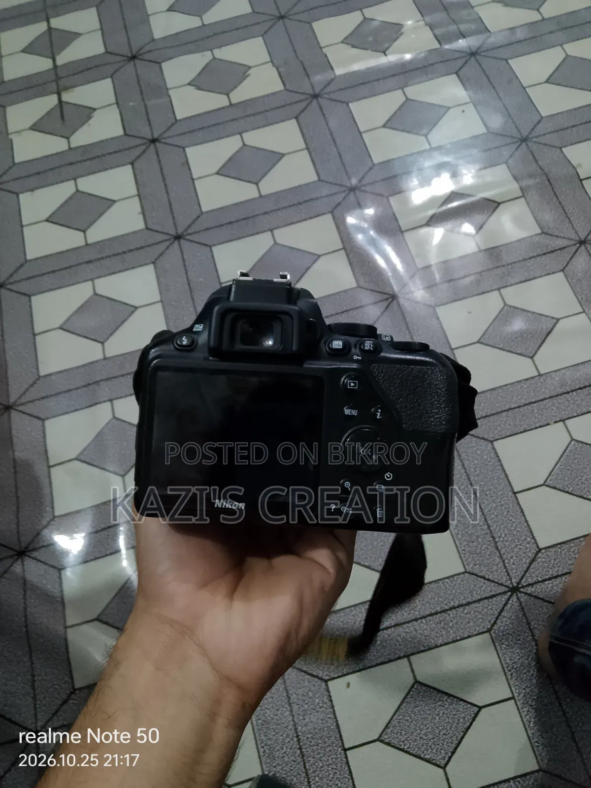Nikon D3400 With 50mm Prime Lens