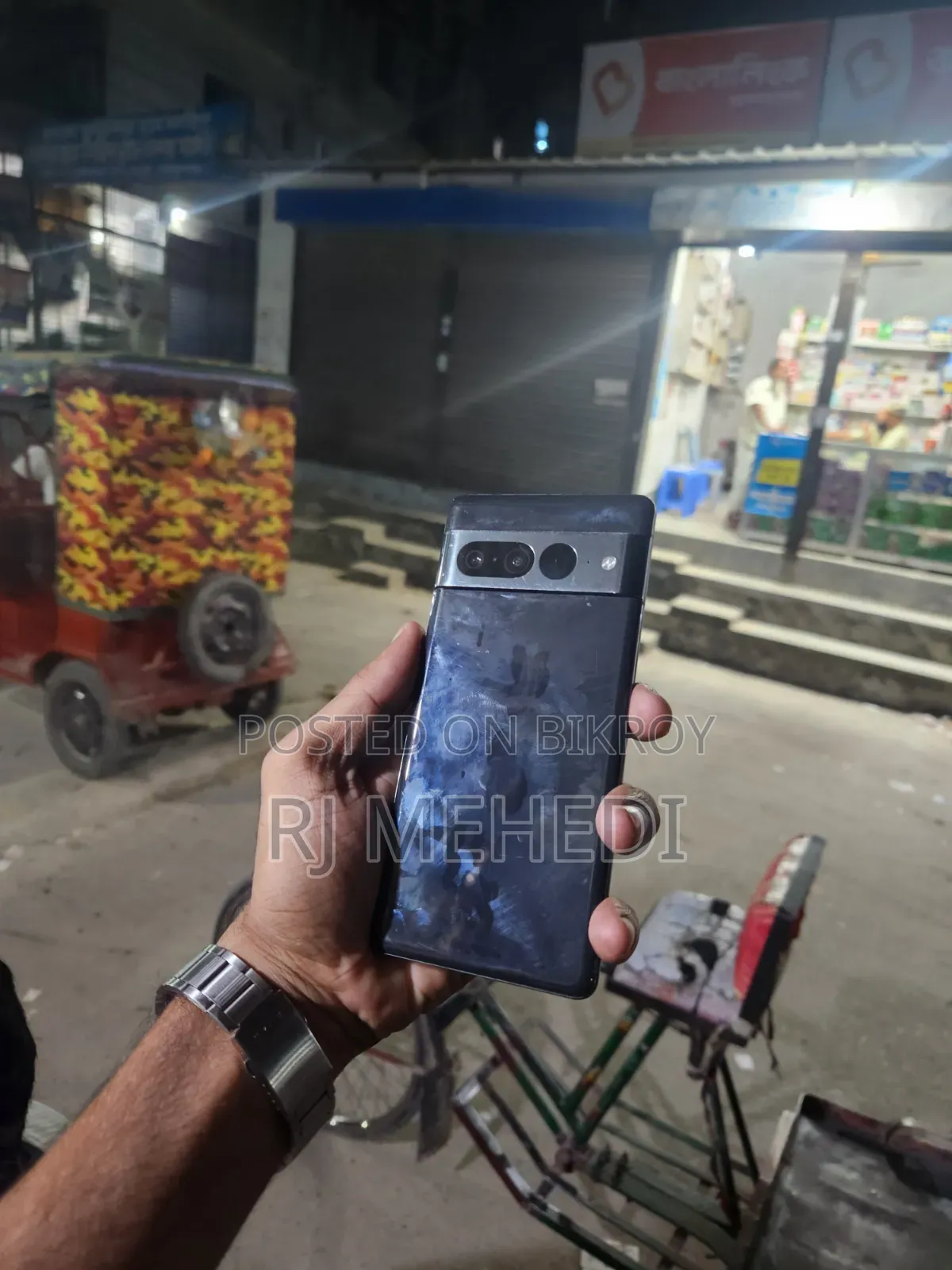 গুগল পিক্সেল ৭ প্রো ১২৮ জিবি ব্ল্যাক