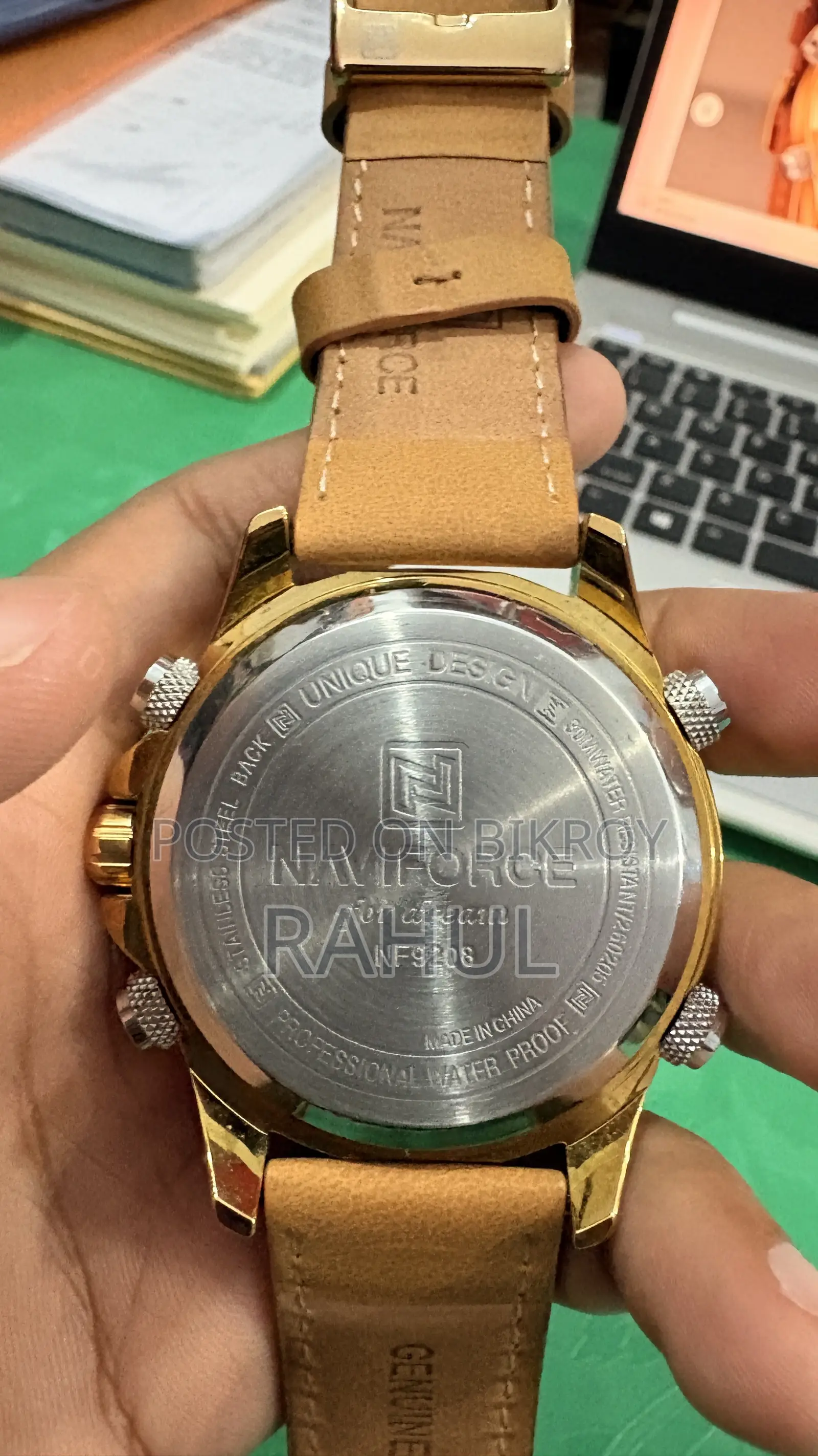 Naviforce 9208l-Golden