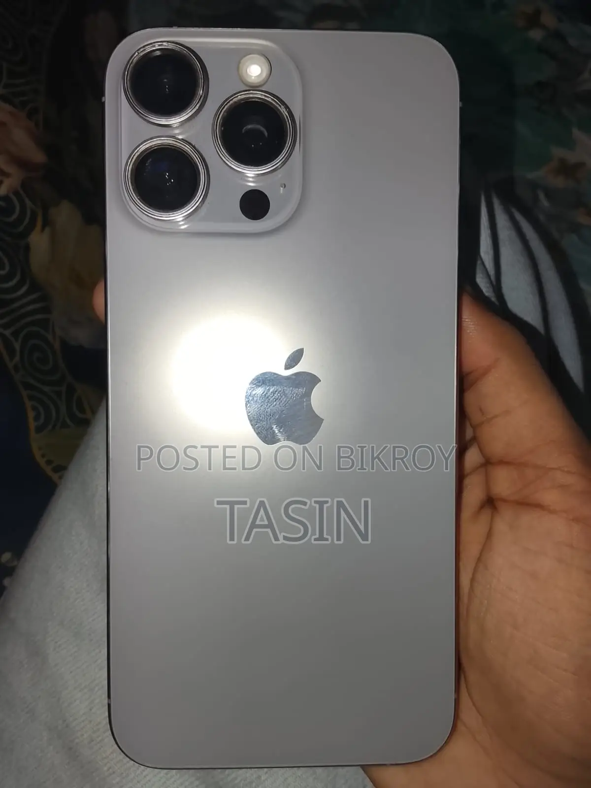 অ্যাপল আইফোন ১৫ প্রো ম্যাক্স ২৫৬ জিবি গ্রে