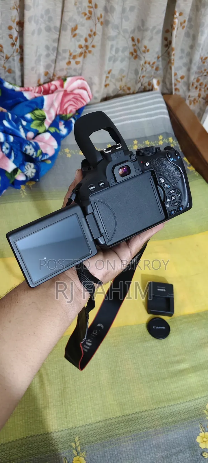 Canon 700-D. With 18-55mm Kit Lens. Bag.