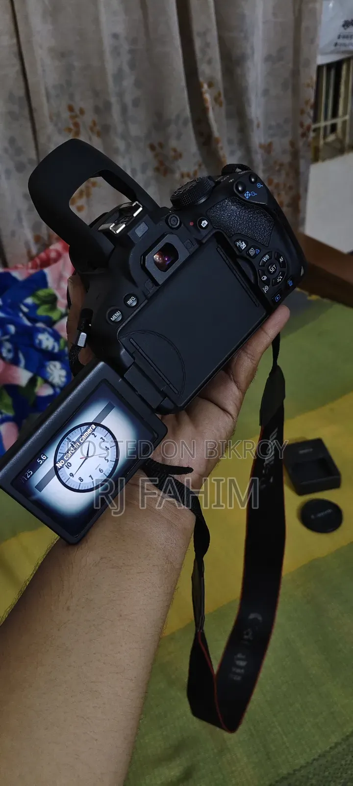 Canon 700-D. With 18-55mm Kit Lens. Bag.