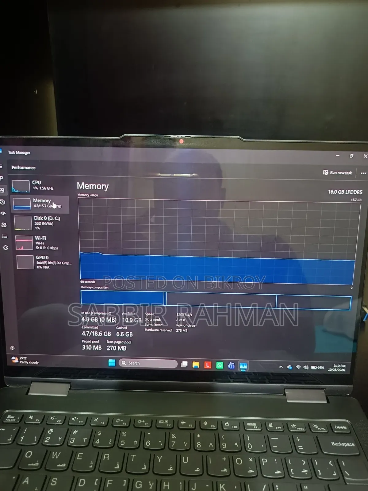 Laptop Lenovo Yoga 7i 16GB Intel Core i7 SSD 512GB