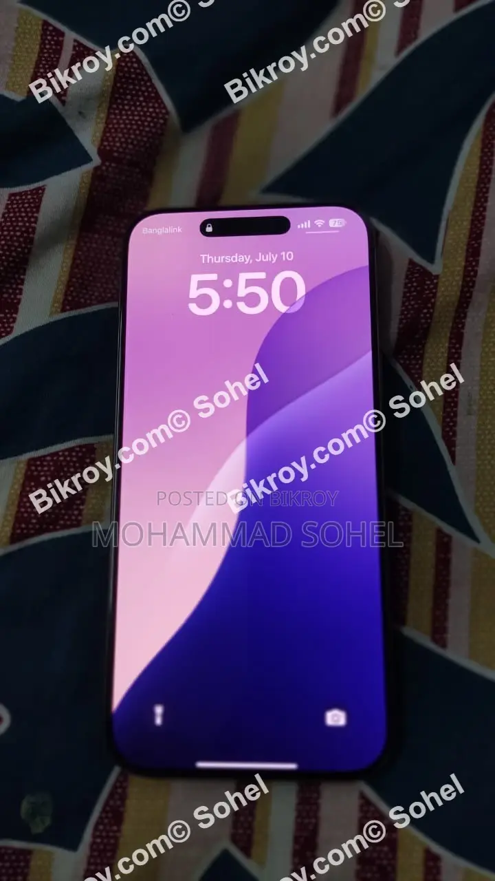 অ্যাপল আইফোন ১৬ প্রো ম্যাক্স ২৫৬ জিবি রোজ গোল্ড