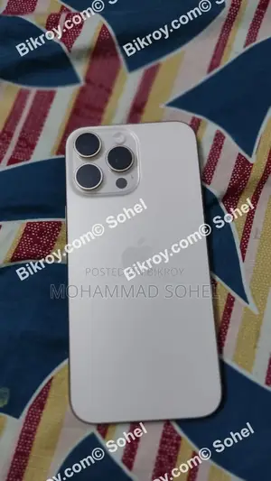 অ্যাপল আইফোন ১৬ প্রো ম্যাক্স ২৫৬ জিবি রোজ গোল্ড