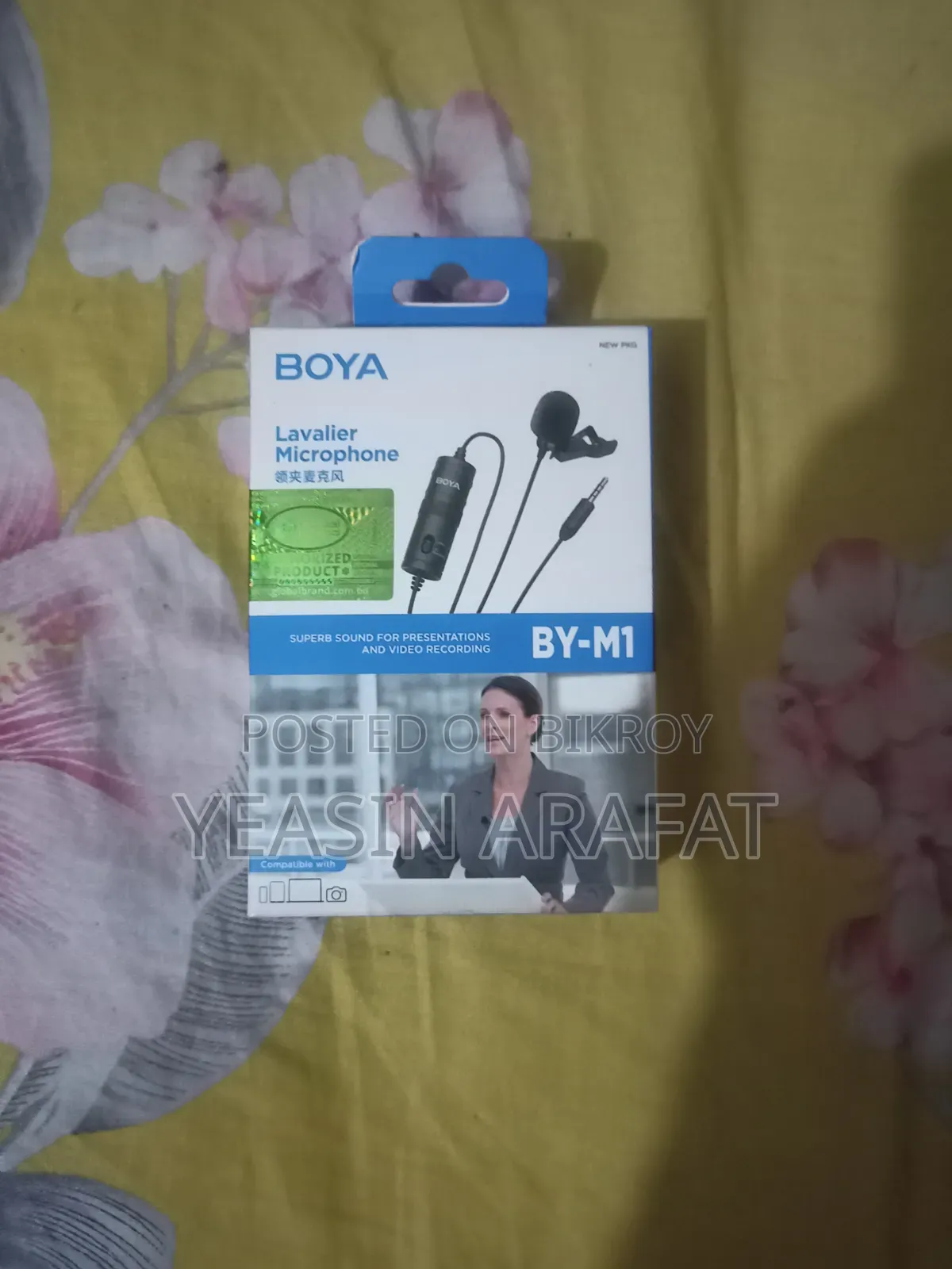 স্ট্যান্ডসহ রিং লাইট + অরিজিনাল বয়াই বিওয়াই-এম১ মাইক্রোফোন কম্বো