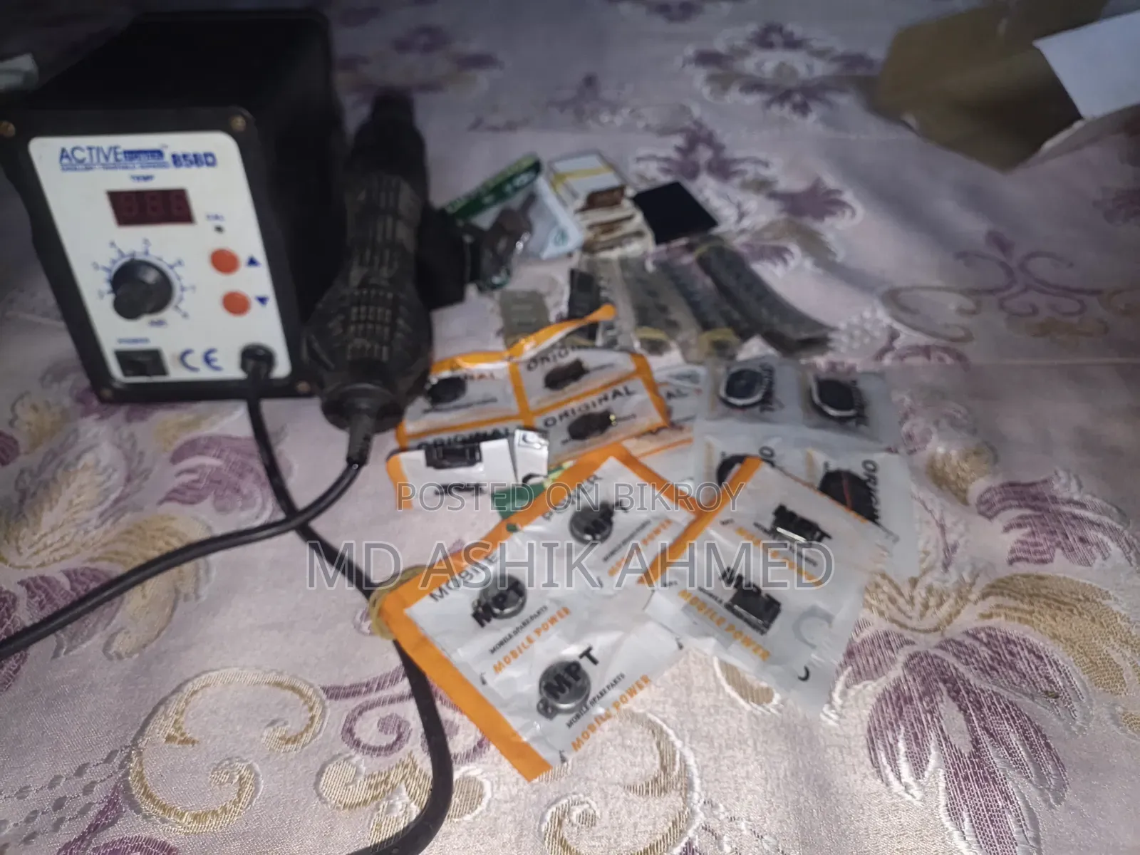 Button Phone Display Charging Port Hotgun
