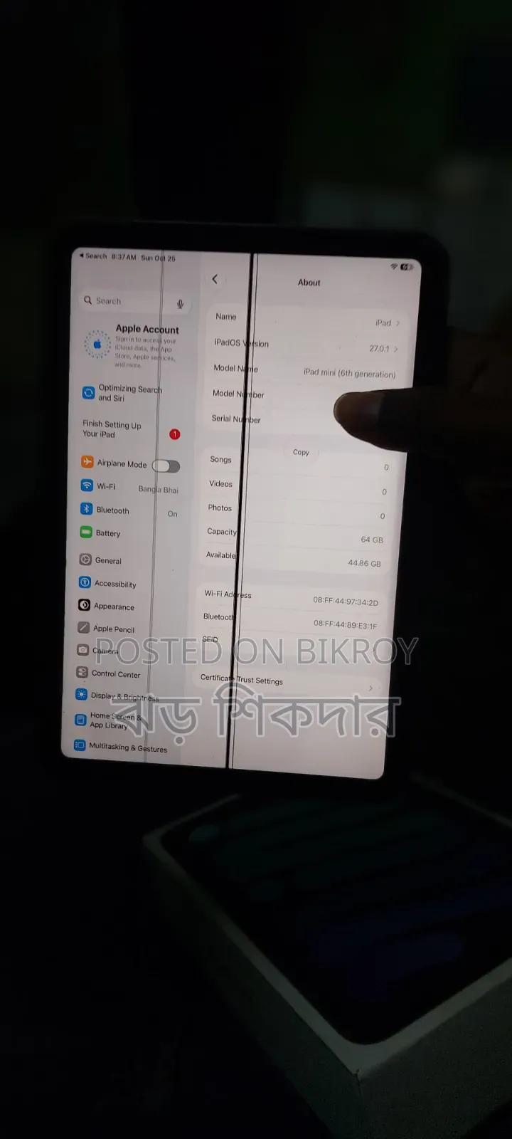 Apple iPad mini 6 64 GB Gray