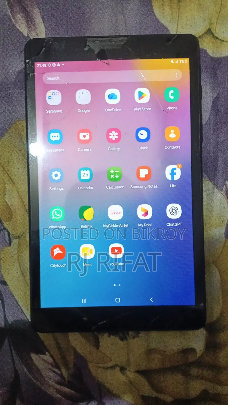 Samsung Galaxy A Black
