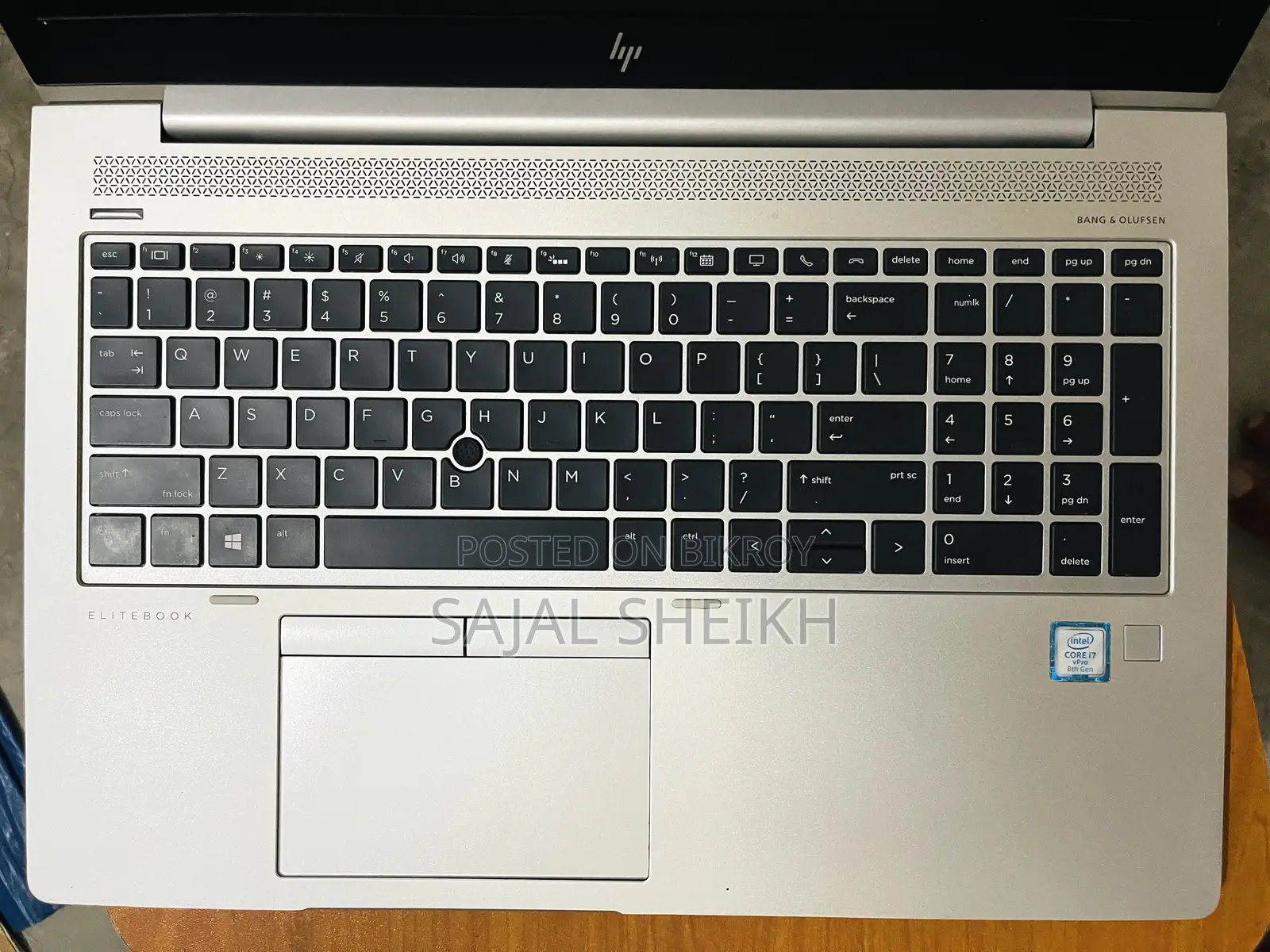 ল্যাপটপ HP EliteBook 850 G5 16GB Intel Core i7 SSHD+SSD 512GB