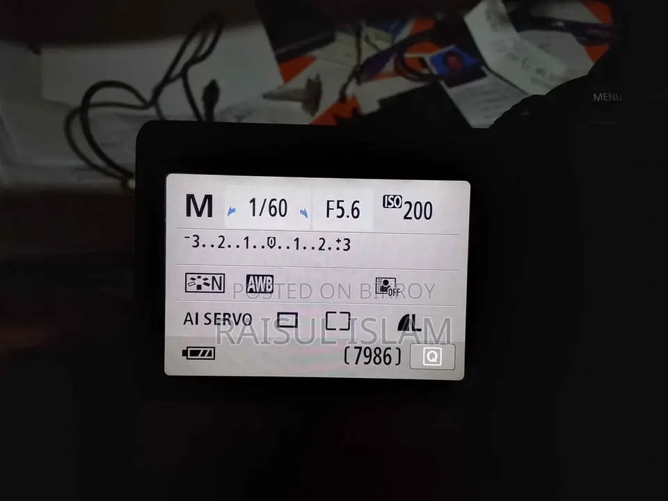 Canon 700d With 50mm 1.8g Prime Lens