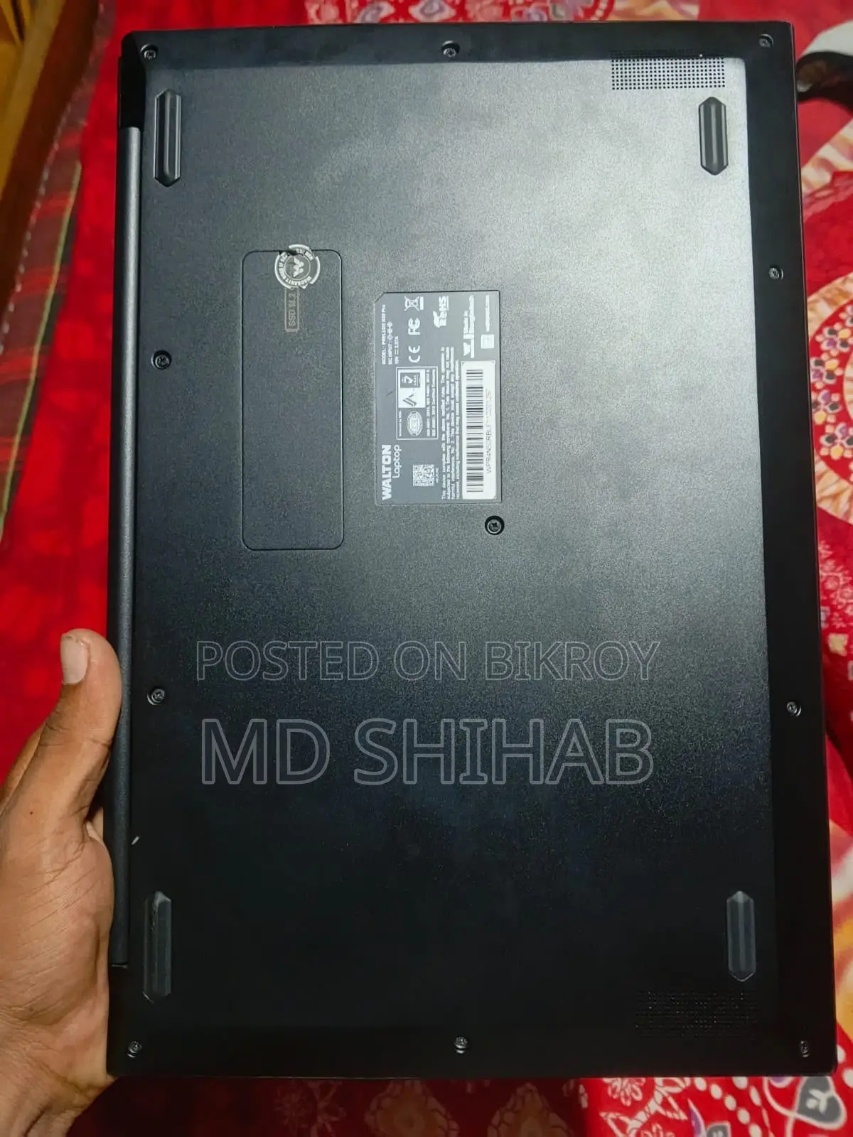 Laptop 8GB Intel Pentium SSD 256GB
